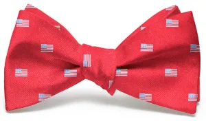- Club: Tie Bow Bold Red Performance-optimized Flag American
