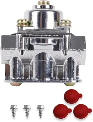 1-4 PSI 12-804 12804 Low Fuel Pressure Regulator Fit for Holley Quick Fuel Carburetor Carb