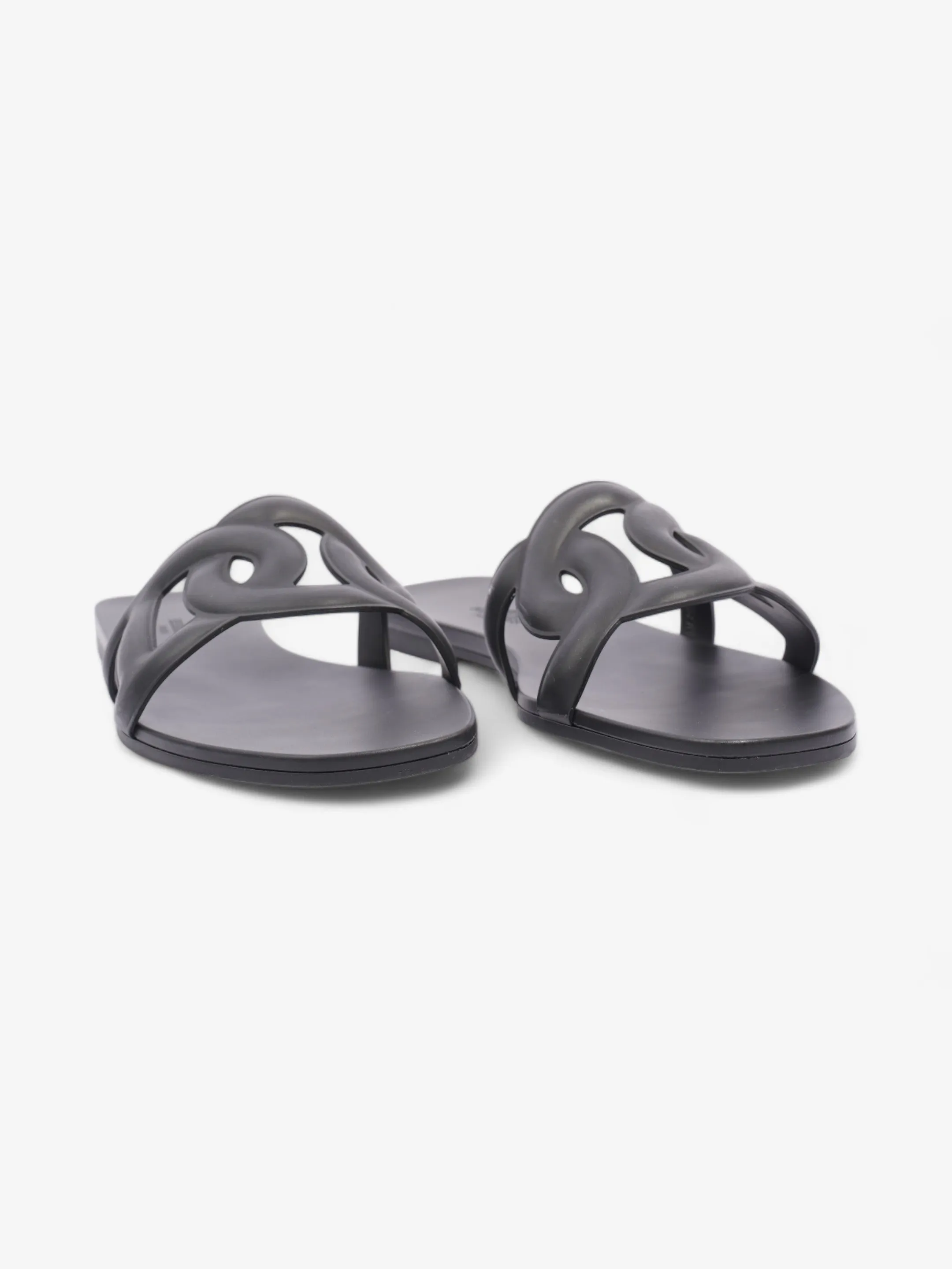 Aloha sandal Black Rubber EU 38 UK 5