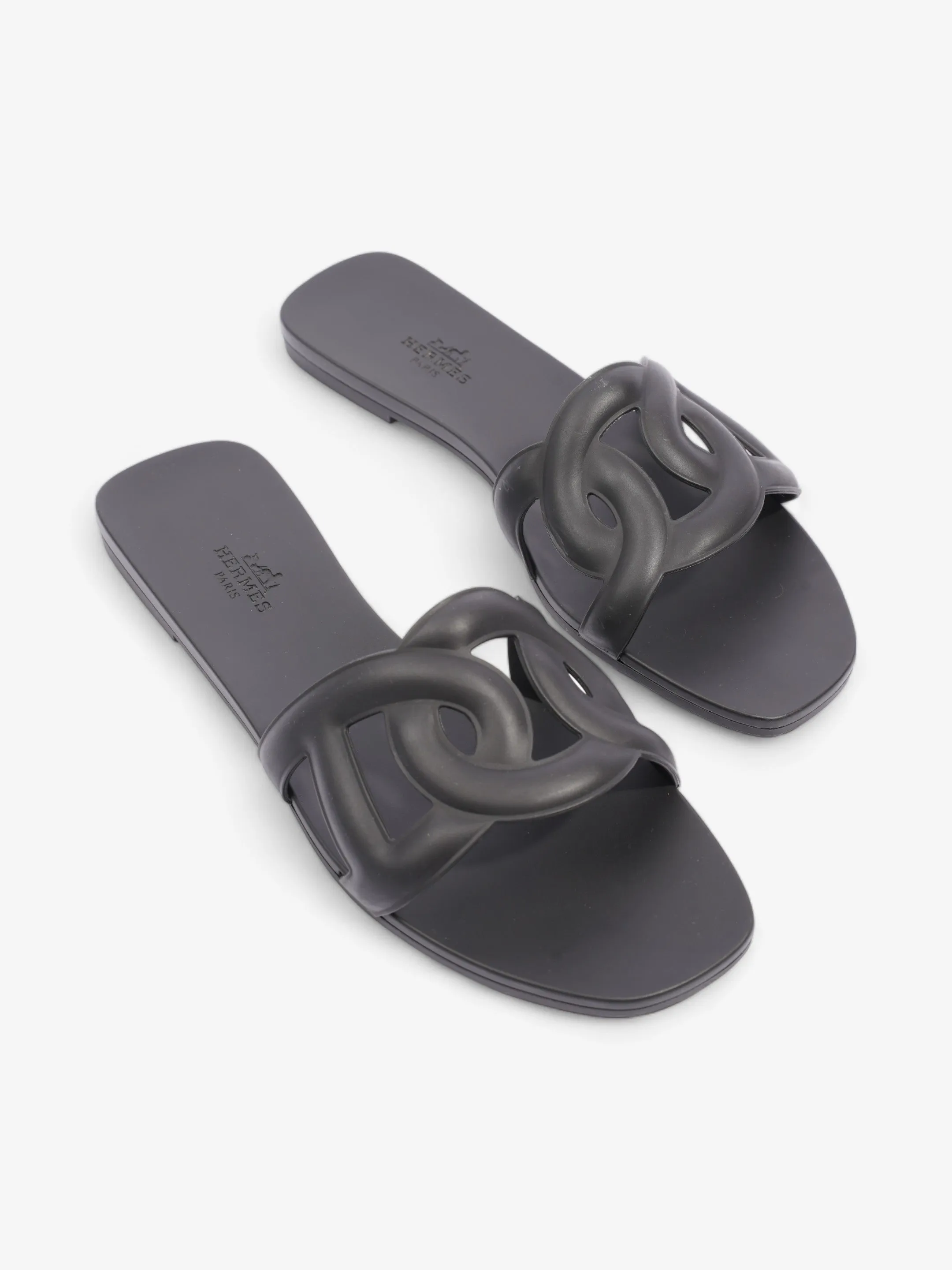Aloha sandal Black Rubber EU 38 UK 5