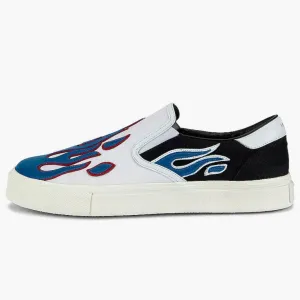 Amiri Flame Slip On Black/blue