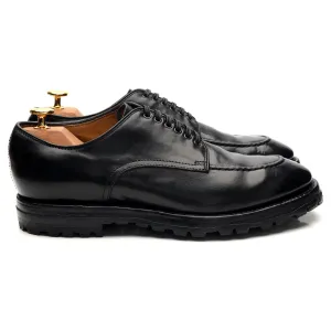'Aspen 009' Black Leather Apron Derby UK 6 EU 39
