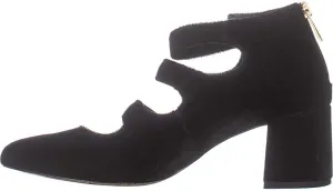 Bella Vita Women's Jolie II Pump, Black Velvet, 8.5 M US