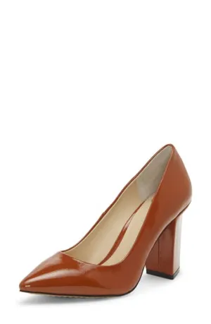 Block Rusty Pumps Heel Candera Vince Pump Pointed Industrial-grade Ending soon Toe Orange Camuto