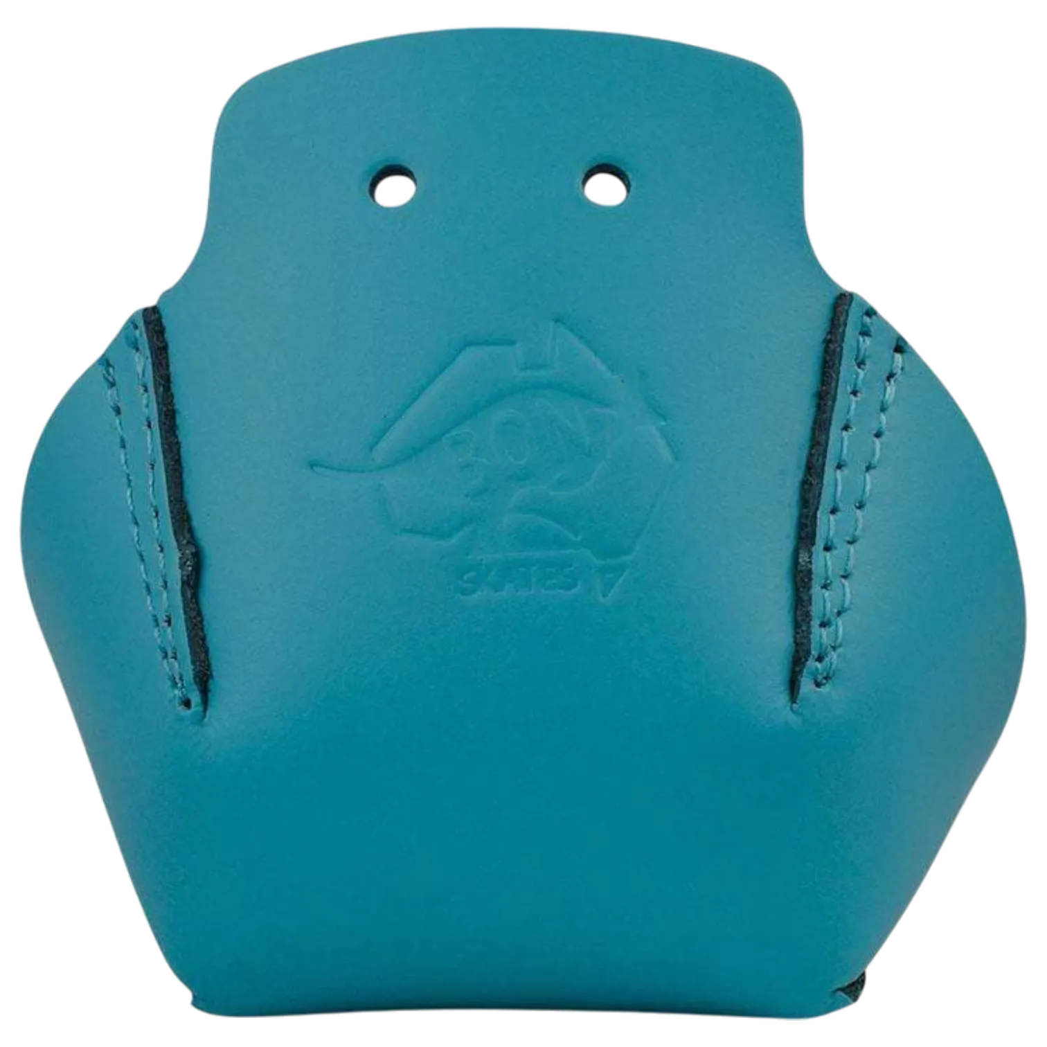 Bont - Gamma Blue Stitched Leather Toe Cap Protectors - Sold In Pairs