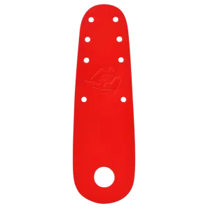Bont - Siren Red Flat Leather Toe Protectors - Sold In Pairs