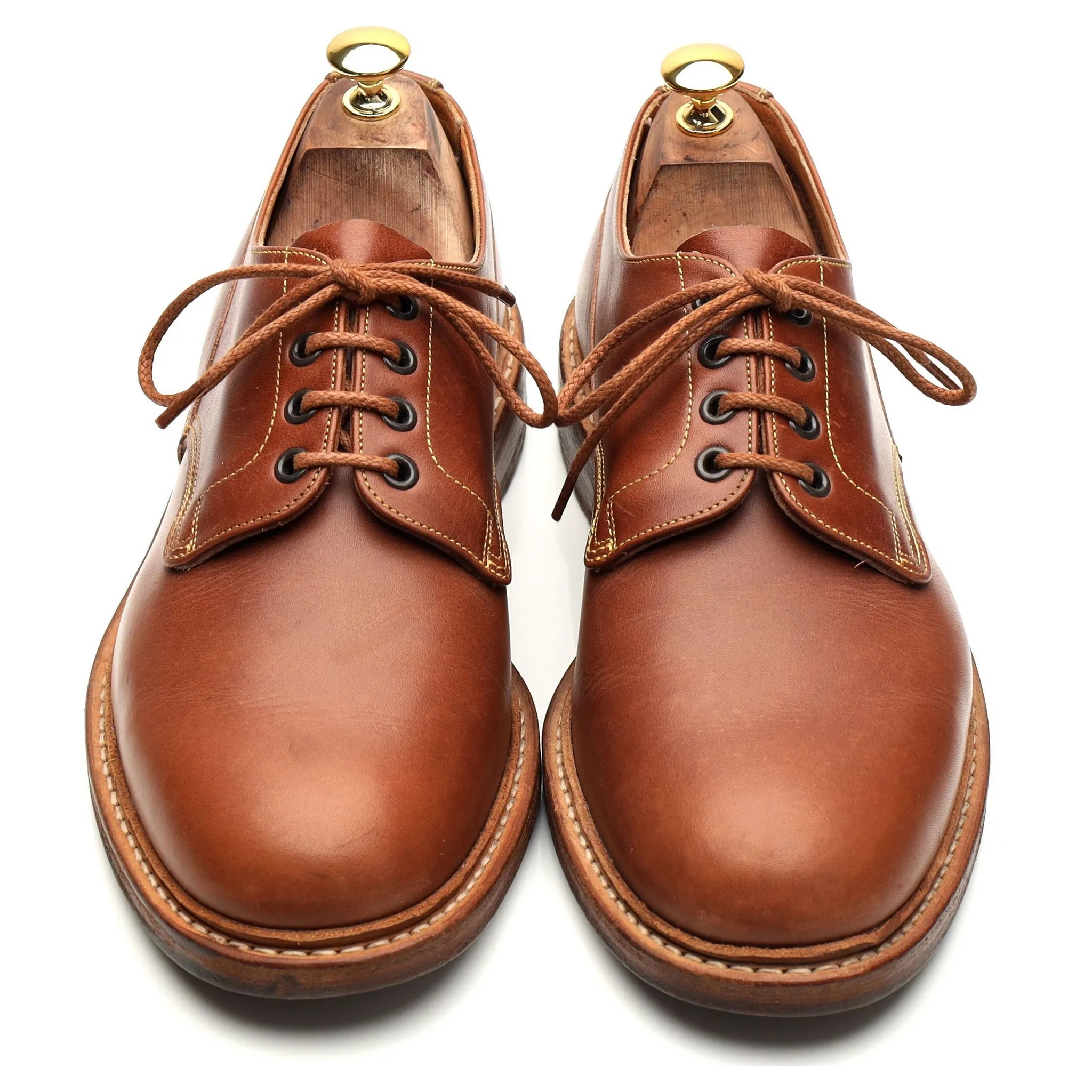 Brown Leather Derby UK  10 G
