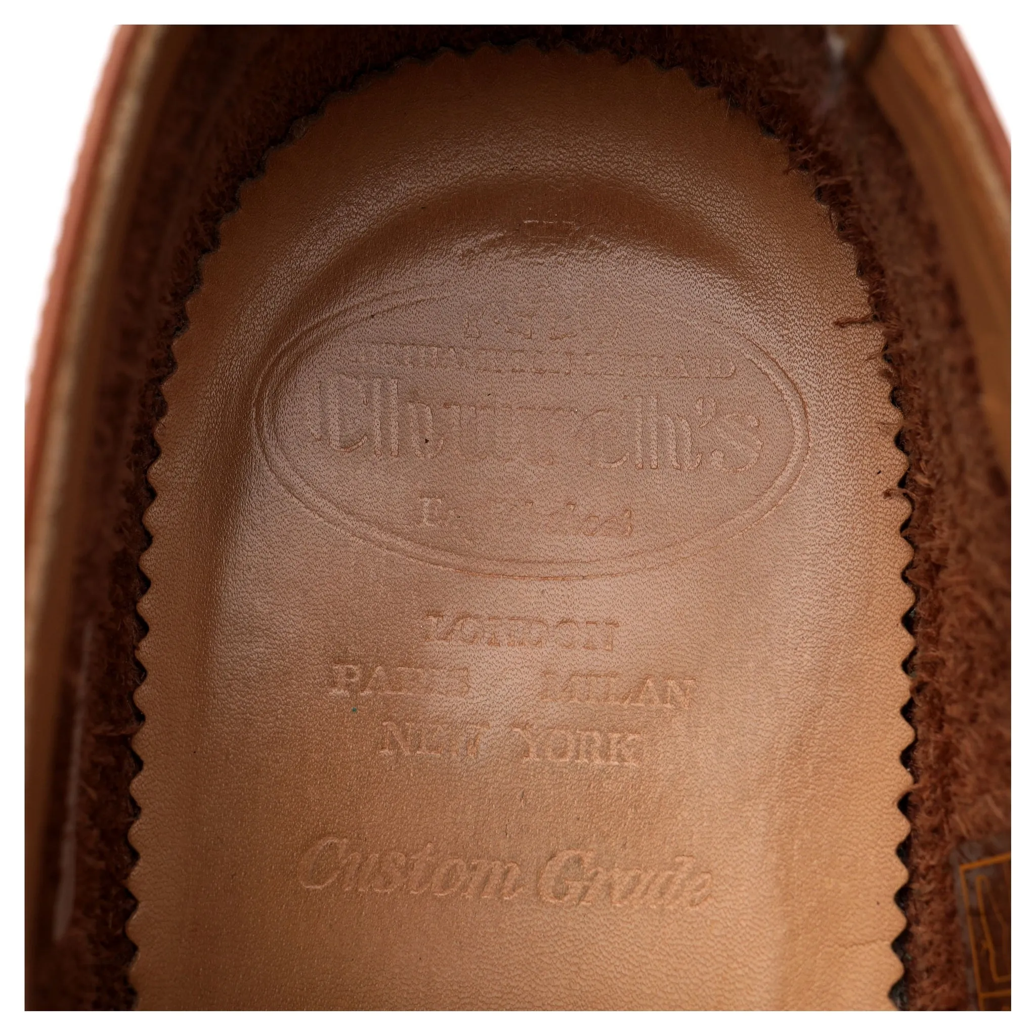Brown Leather Derby UK  10 G