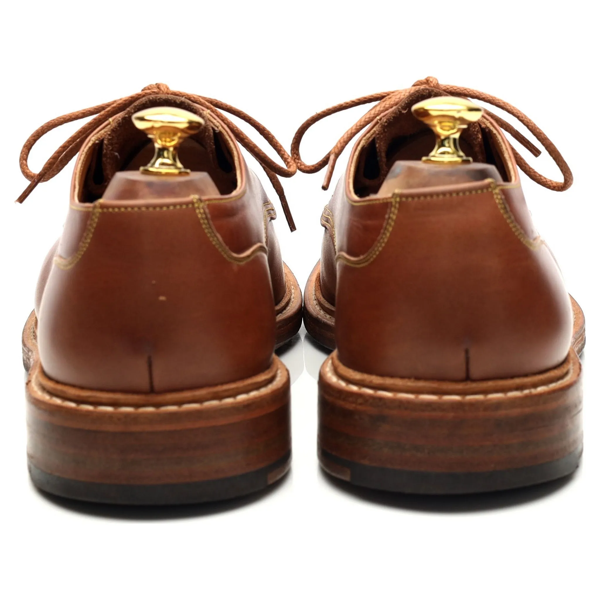 Brown Leather Derby UK  10 G