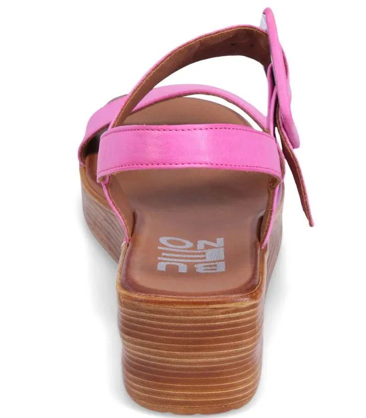 Bueno Fuchsia Marcia Women's Wedge Sandal B2232705