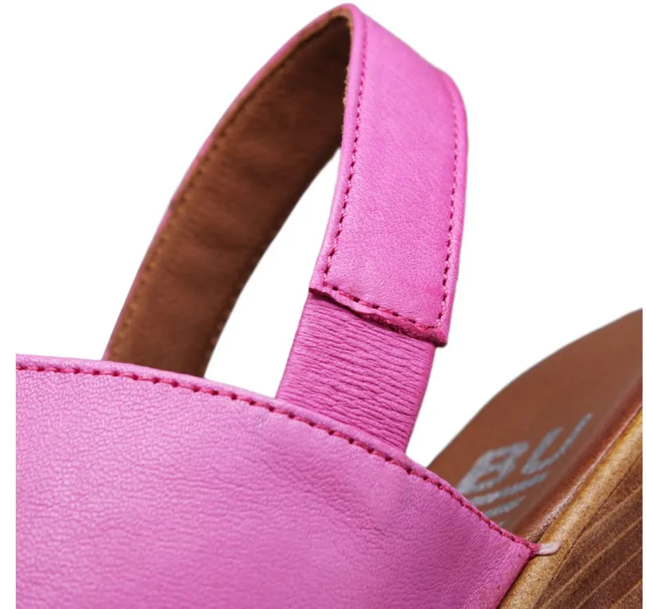 Bueno Fuchsia Marcia Women's Wedge Sandal B2232705