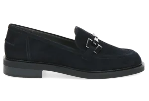 Caprice Ladies Slip On Horsebit-Chain Loafer Shoe 24200-41 857