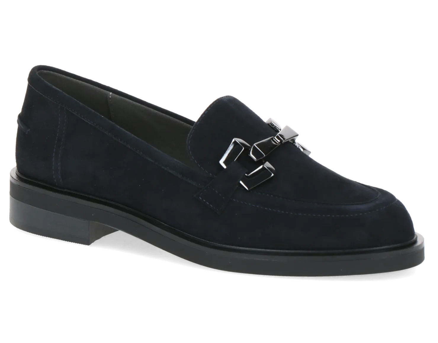 Caprice Ladies Slip On Horsebit-Chain Loafer Shoe 24200-41 857