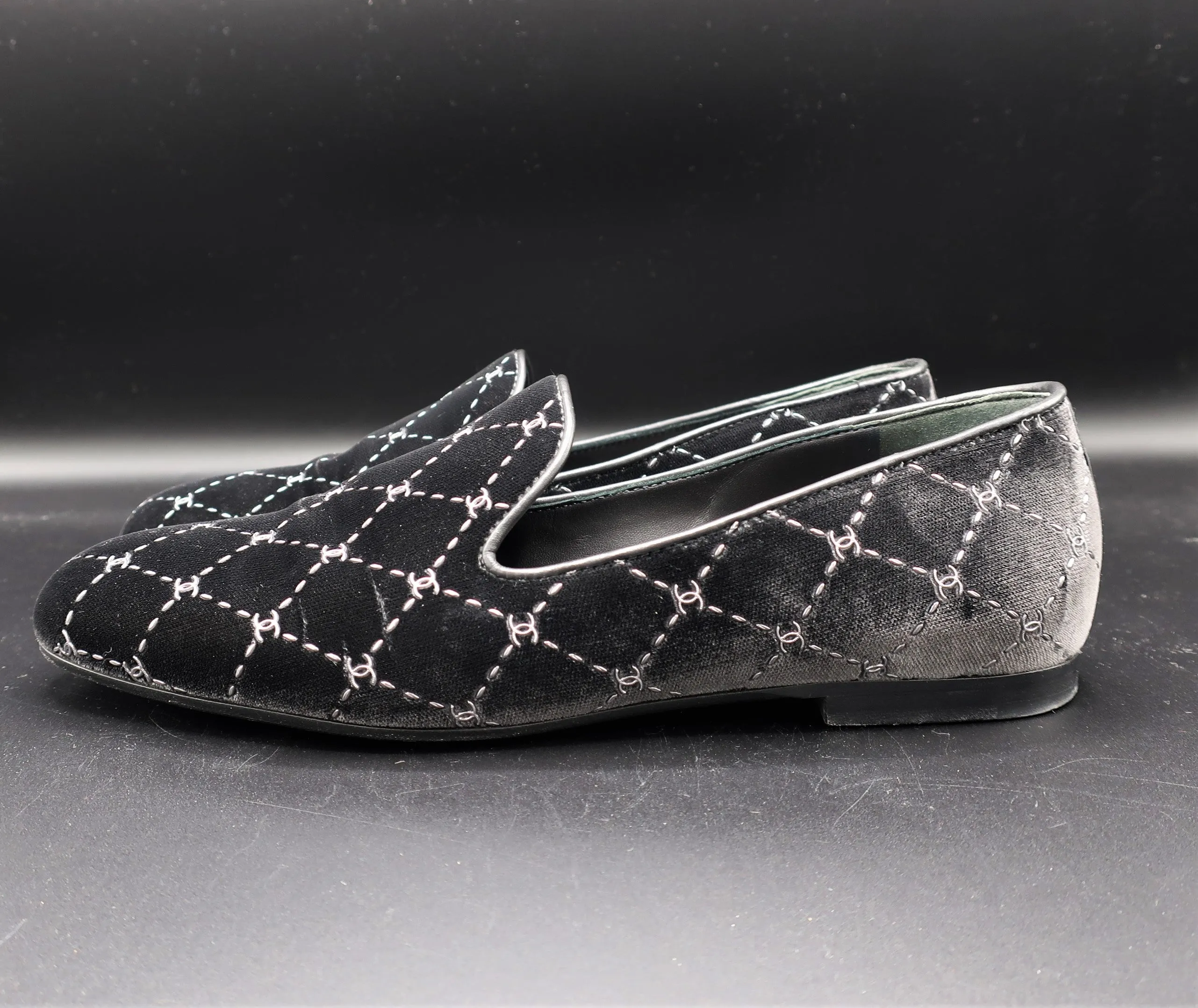 Chanel CC Loafer Flats