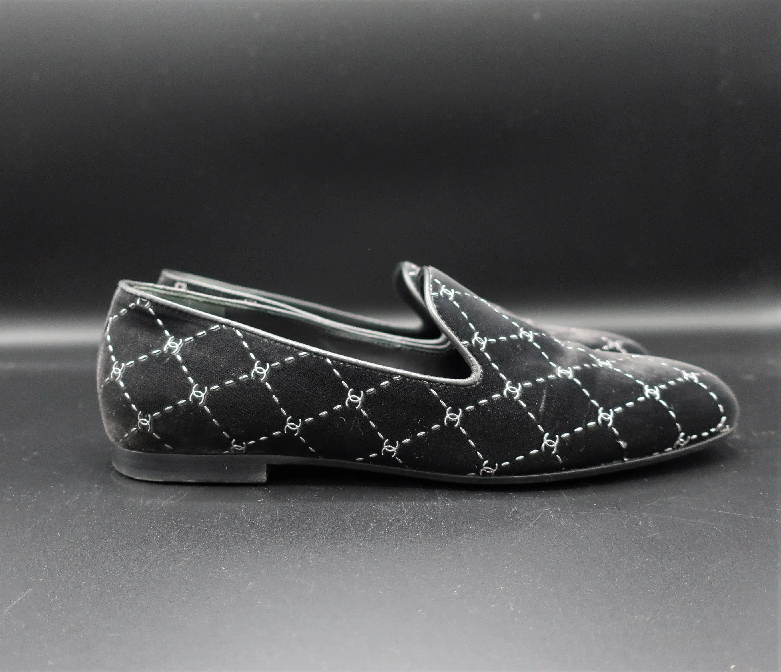 Chanel CC Loafer Flats
