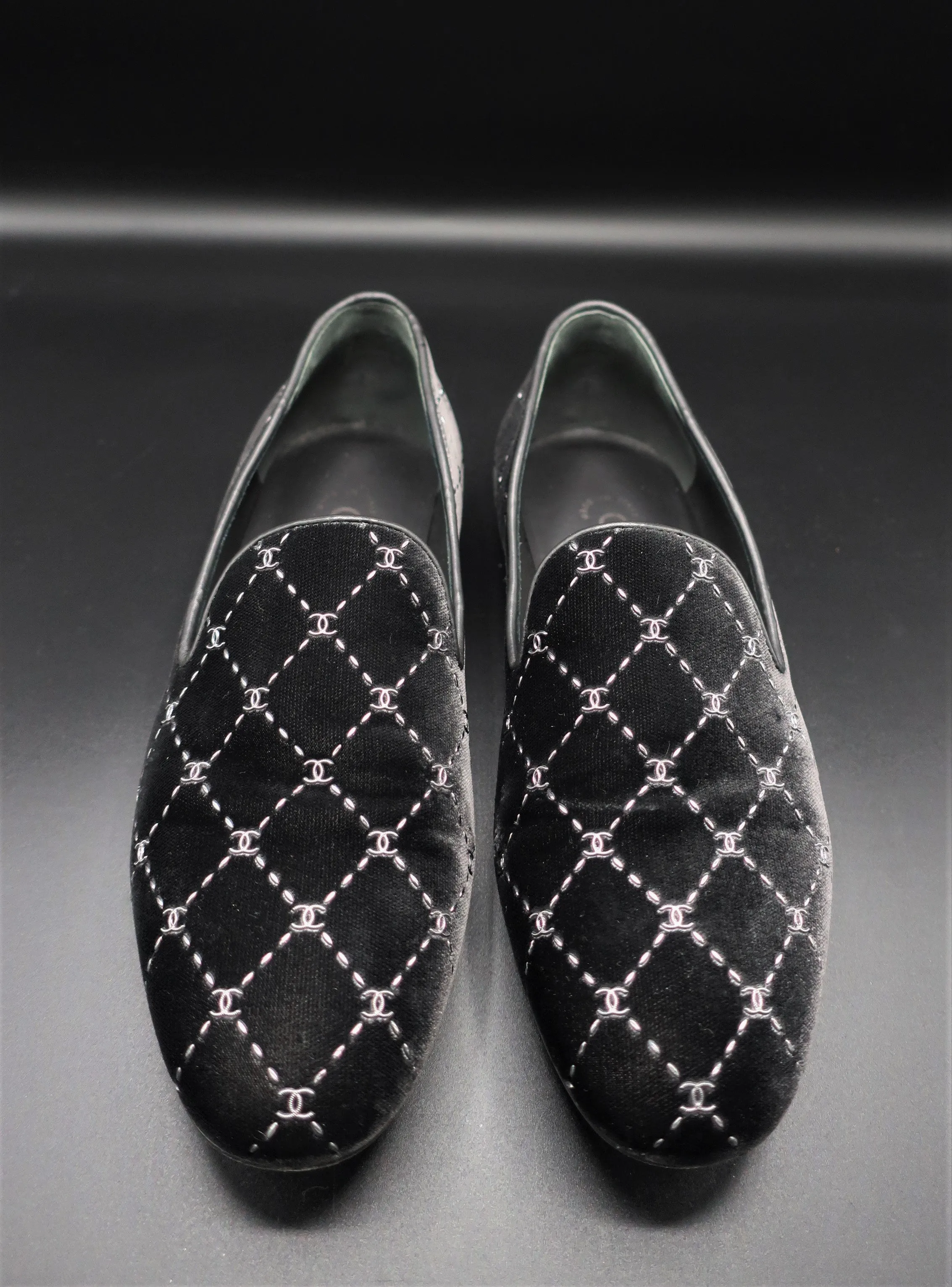 Chanel CC Loafer Flats
