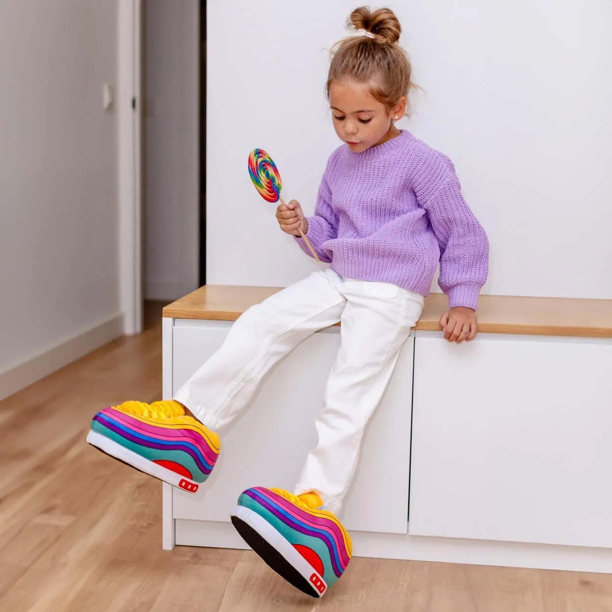 Children's House Slippers Girl's & Unisex Slippers, One Size 29-34 EU