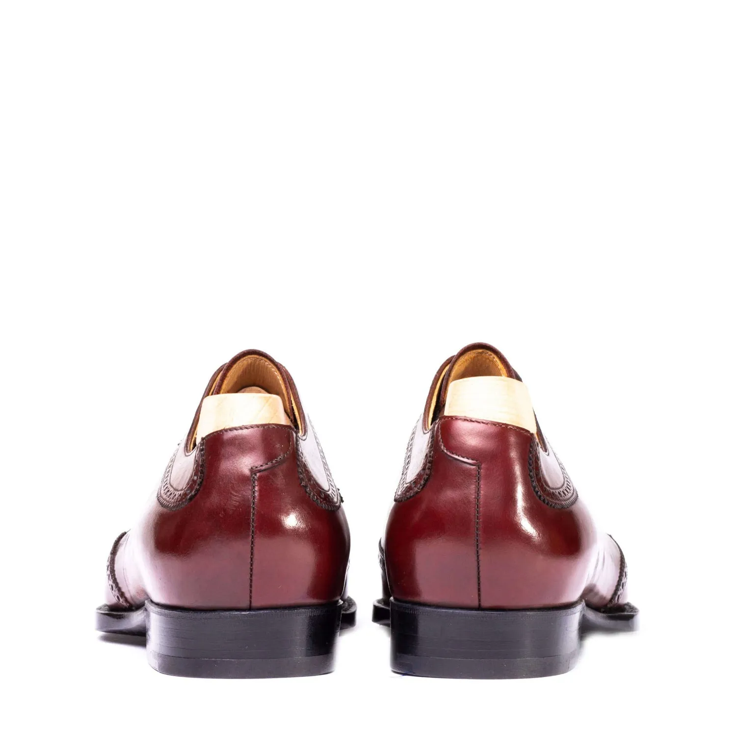 Classic Polished Shiny Leather Derby Shoes