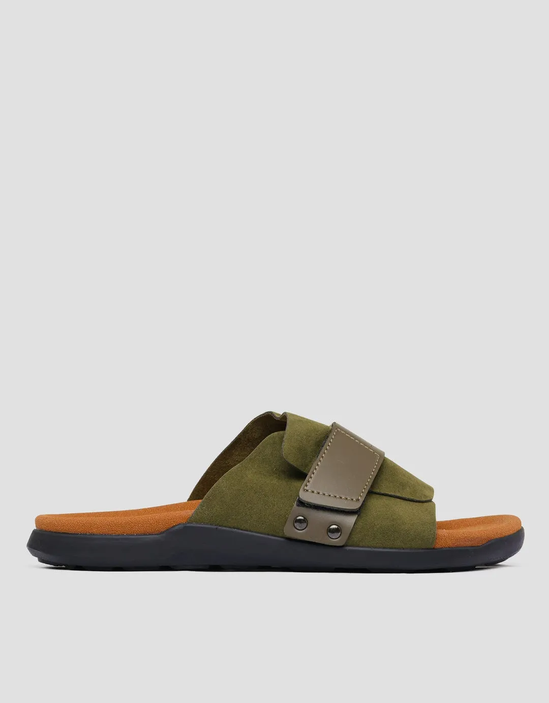 Cole Slipper Sandals Men Kyo:Black:39:Solid:Slipper Sandals