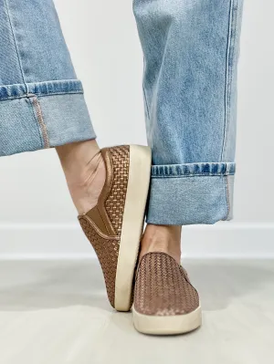 Corkys I'm Weaving Slip-On Shoes in Bronze