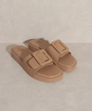 Daisy Big Buckle Slide