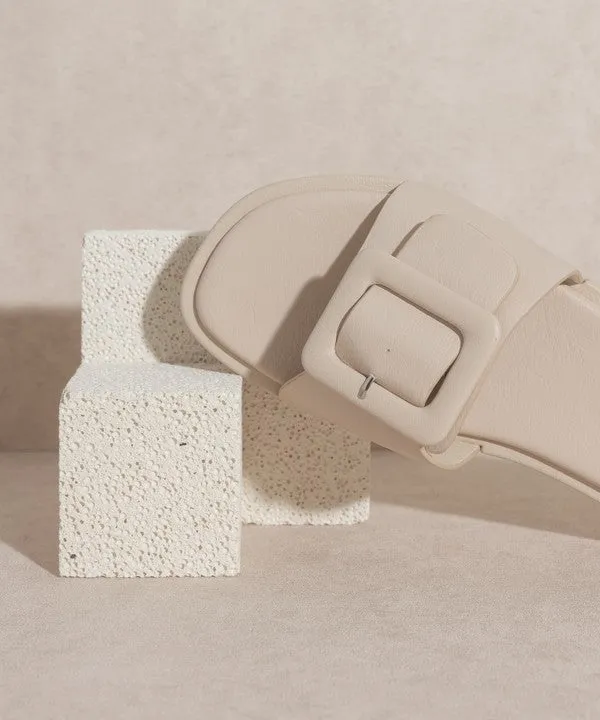 Daisy Big Buckle Slide