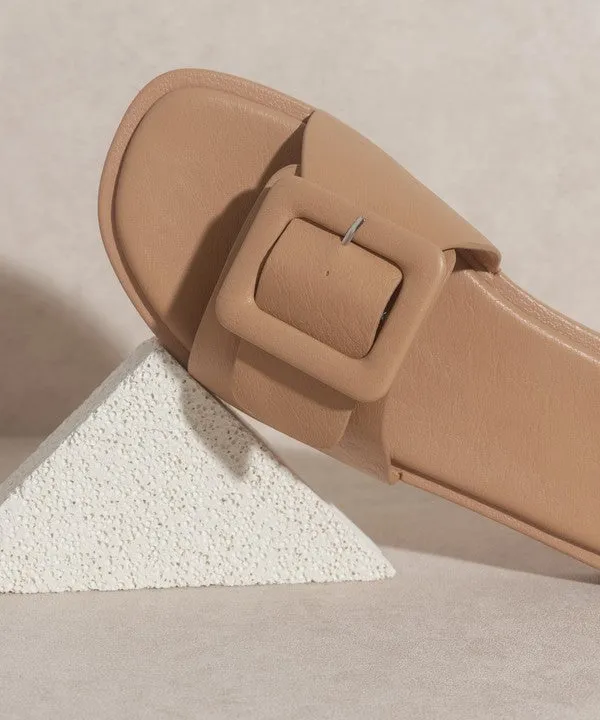 Daisy Big Buckle Slide