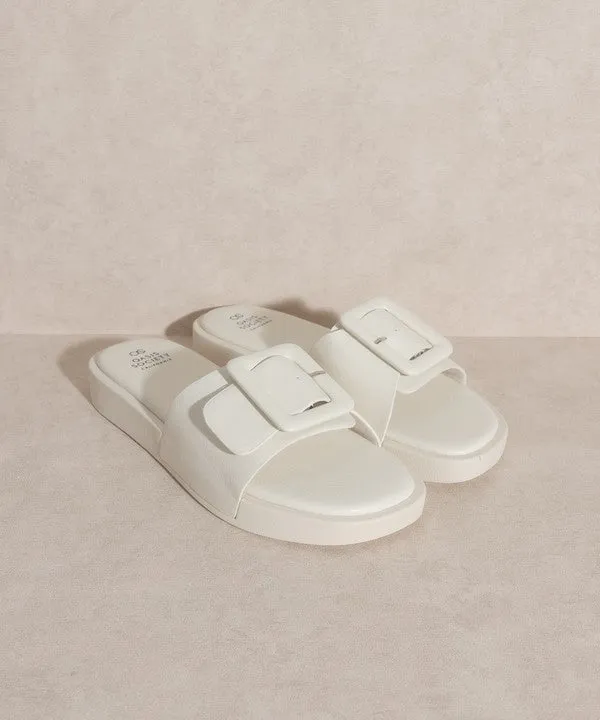 Daisy Big Buckle Slide