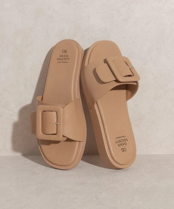 Daisy Big Buckle Slide