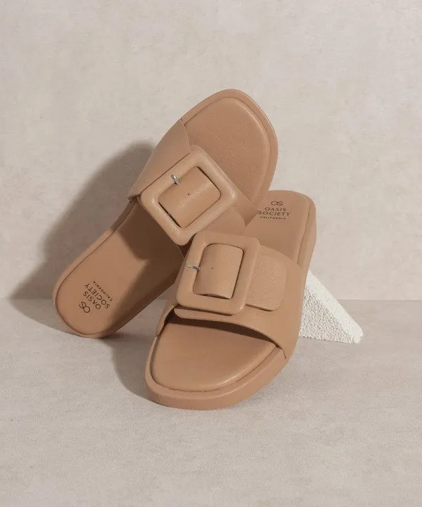 Daisy Big Buckle Slide