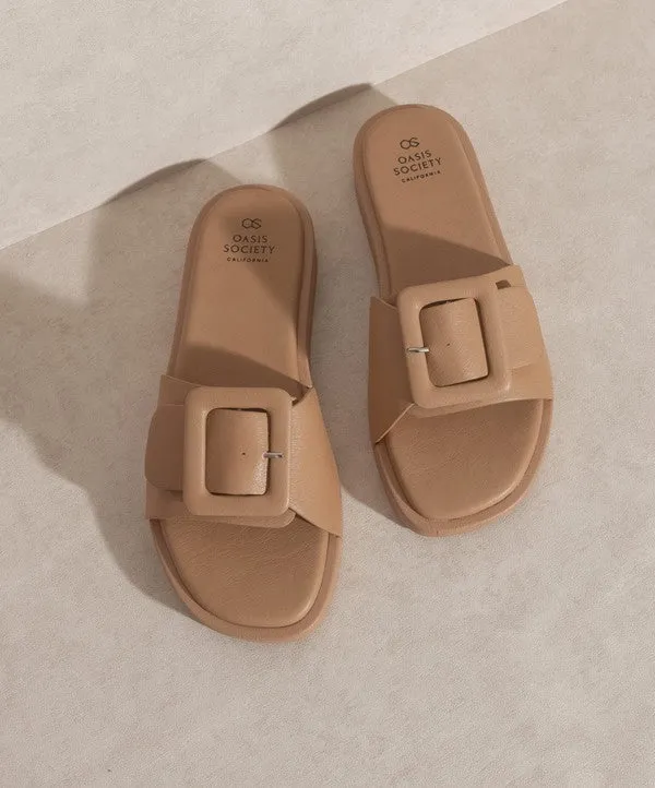 Daisy Big Buckle Slide