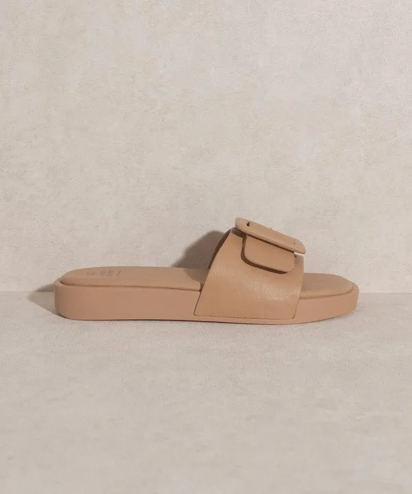 Daisy Big Buckle Slide