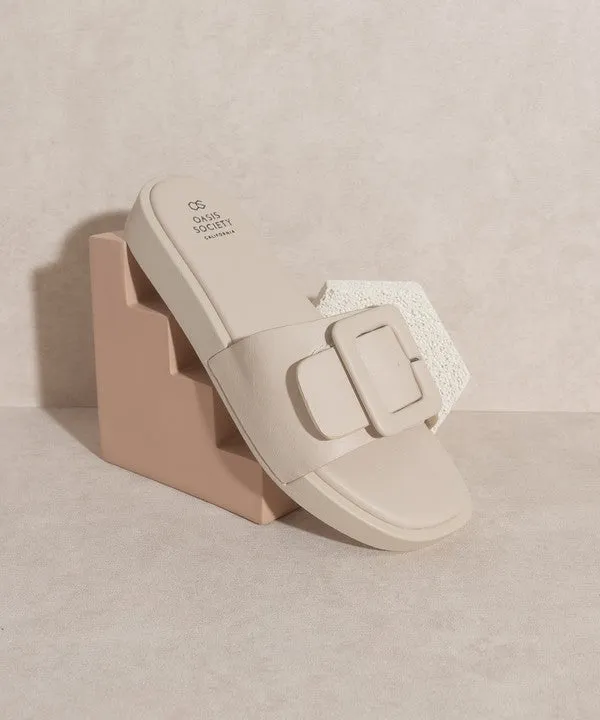 Daisy Big Buckle Slide