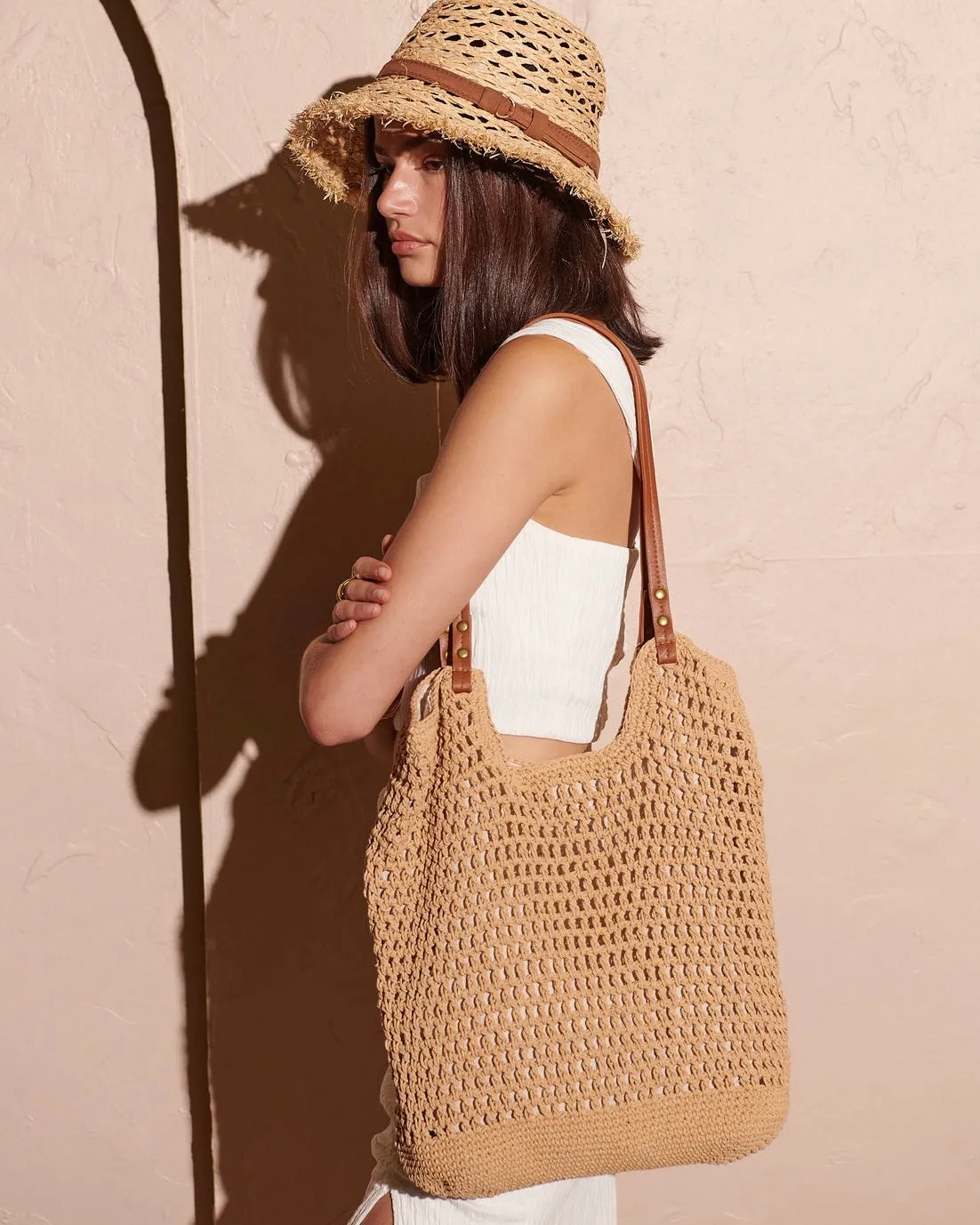 Derby Frayed Summer Straw Hat
