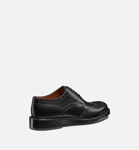 Dior Evidence Derby Brogue • Black Polished Calfskin