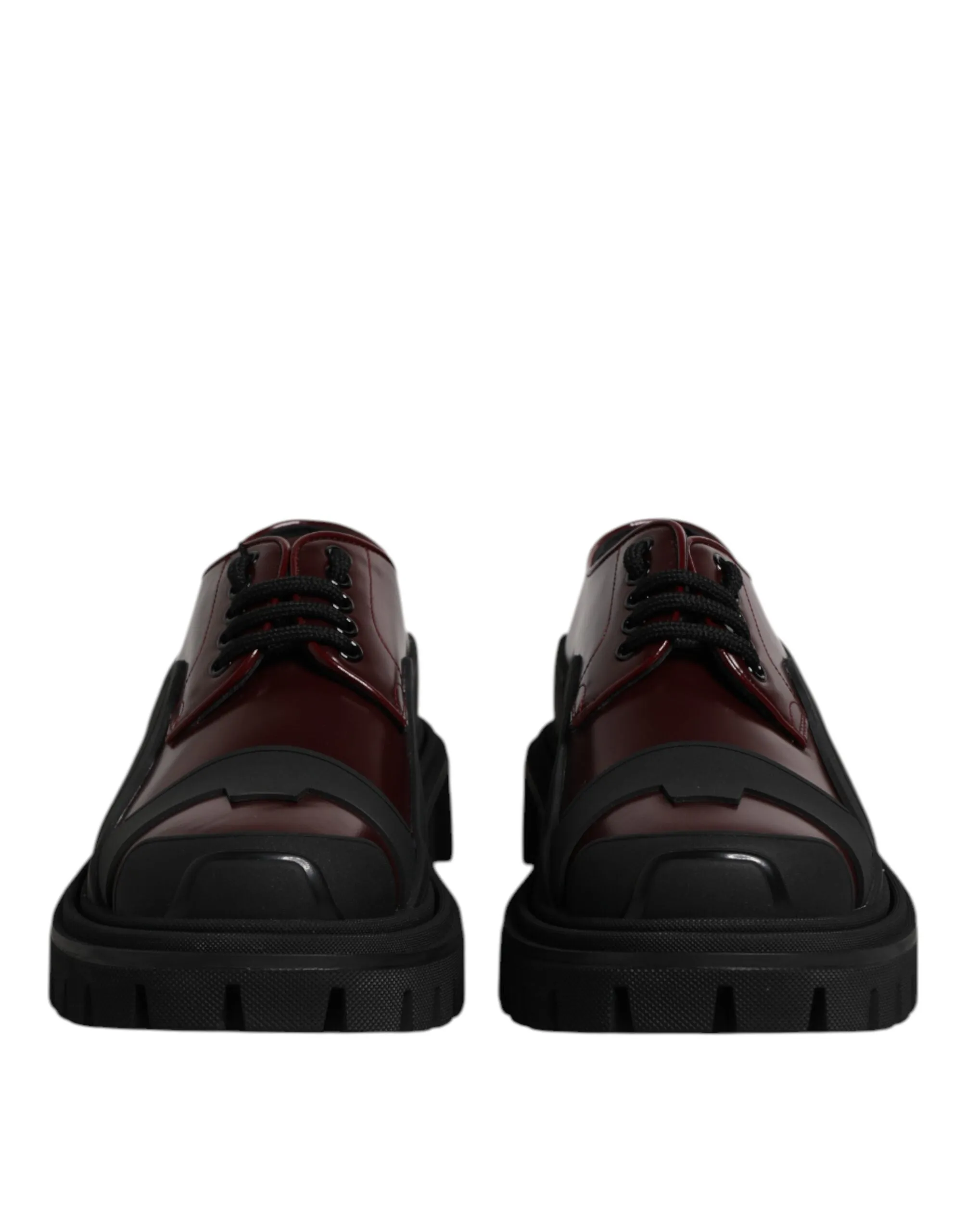 Dolce Lace Up Discounted coupons Gabbana Trekking & Red Leather Hot-ticket item Dress Shoes