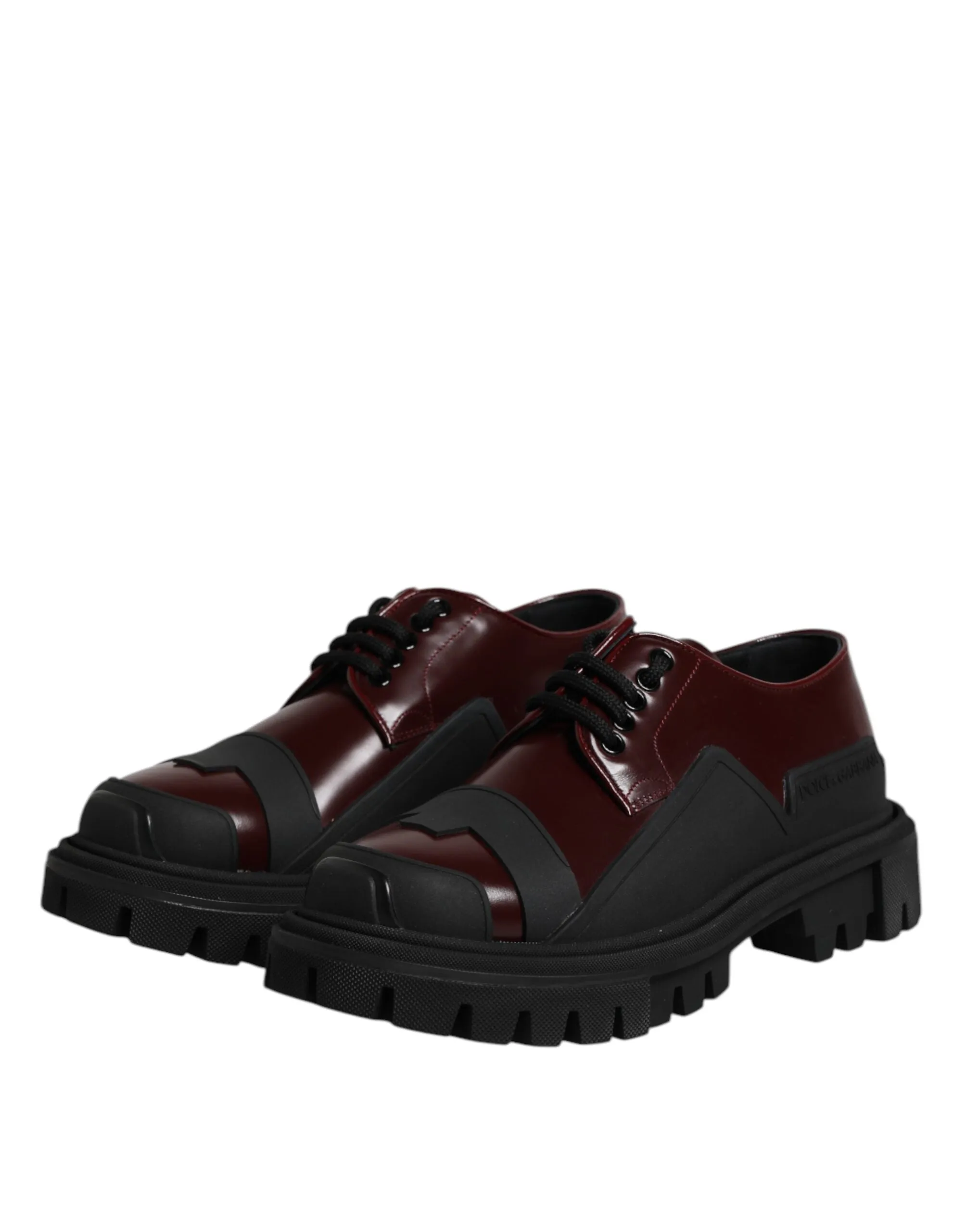 Dolce Lace Up Discounted coupons Gabbana Trekking & Red Leather Hot-ticket item Dress Shoes