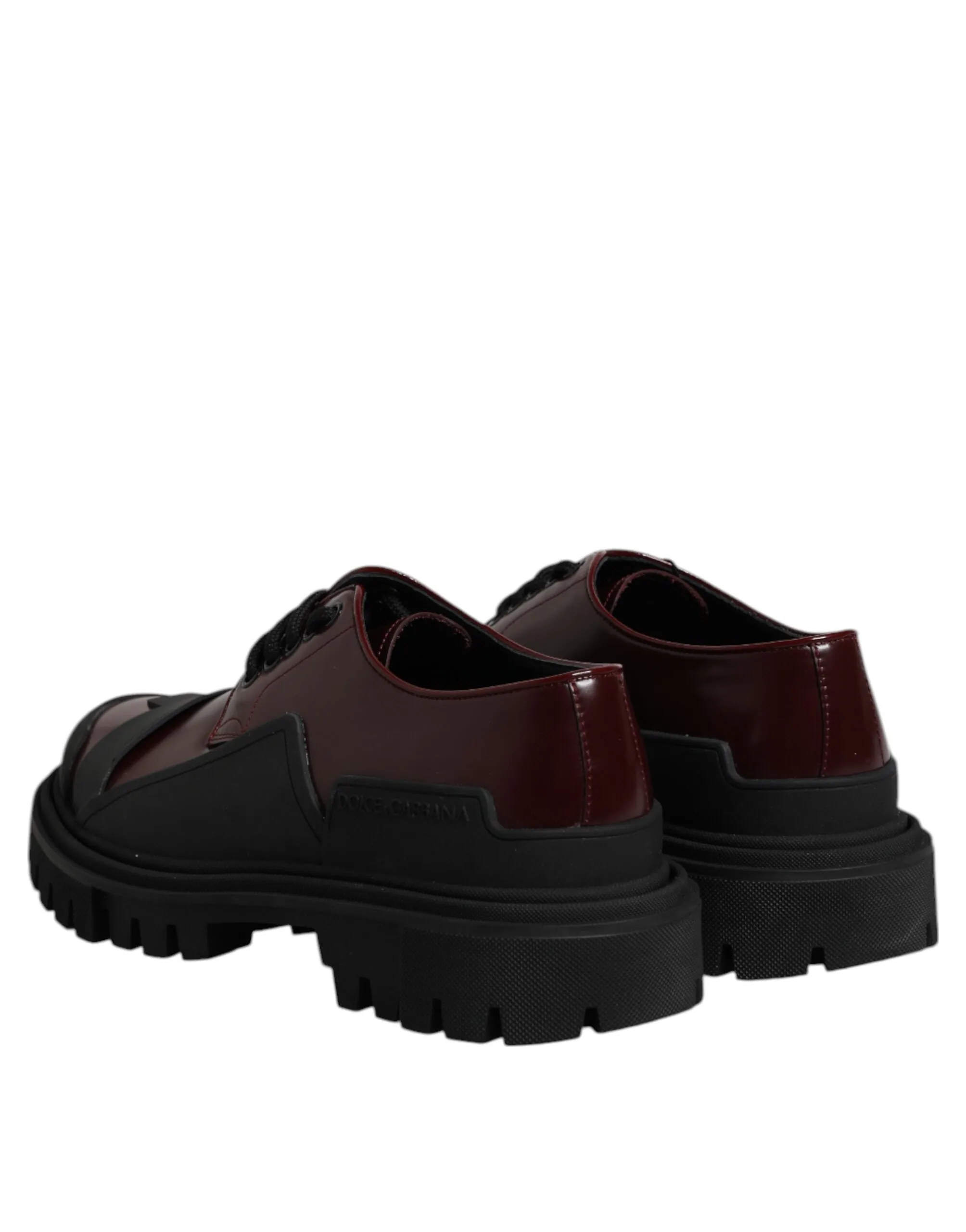 Dolce Lace Up Discounted coupons Gabbana Trekking & Red Leather Hot-ticket item Dress Shoes