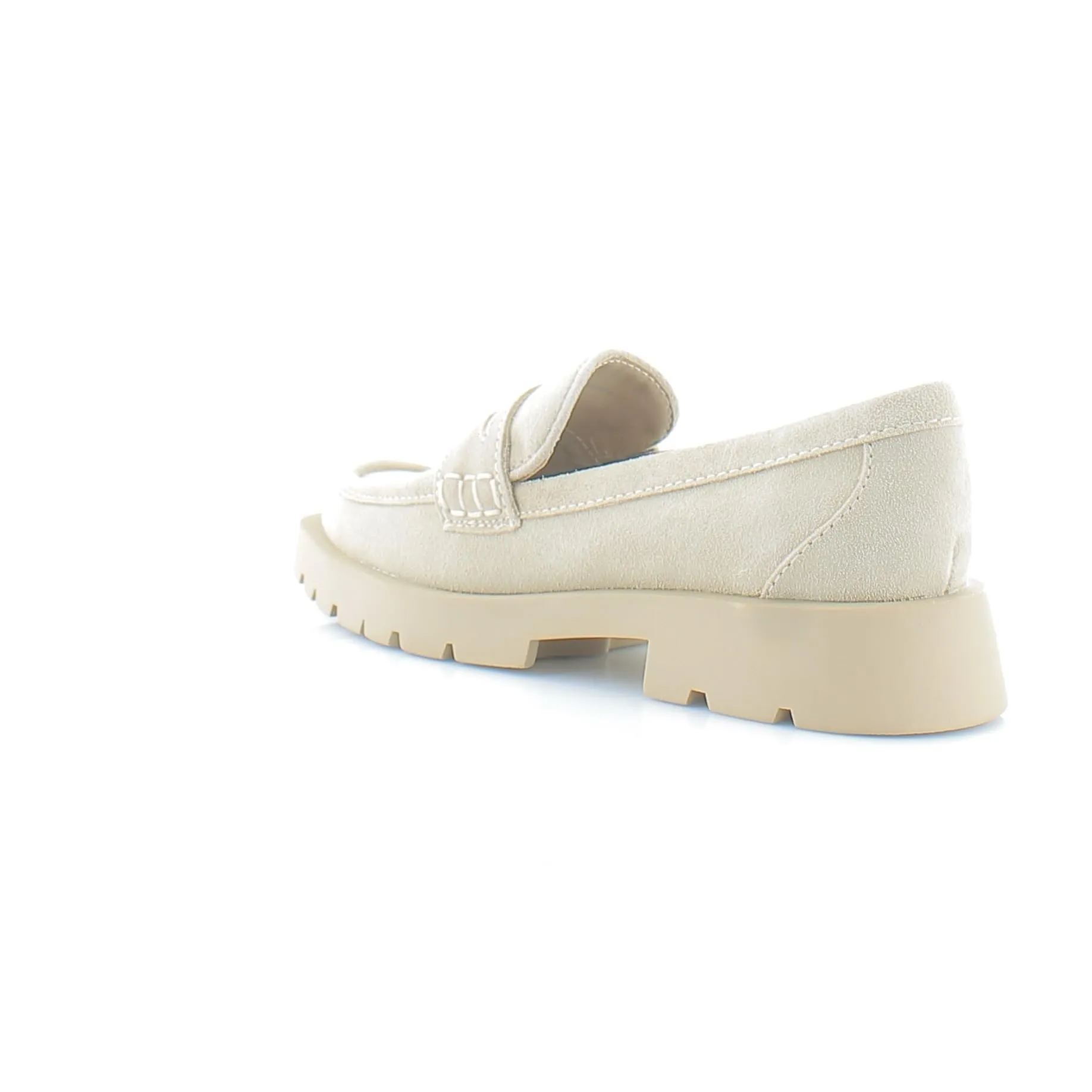 Dolce Vita Women's Elias Loafer, Dune Suede, 9.5