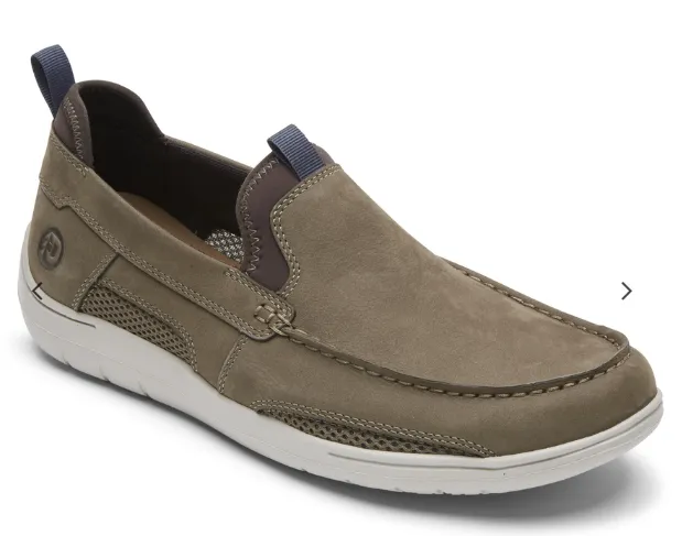 Dunham Tan Breen Nubuck Fitsmart Men's Loafer C14819
