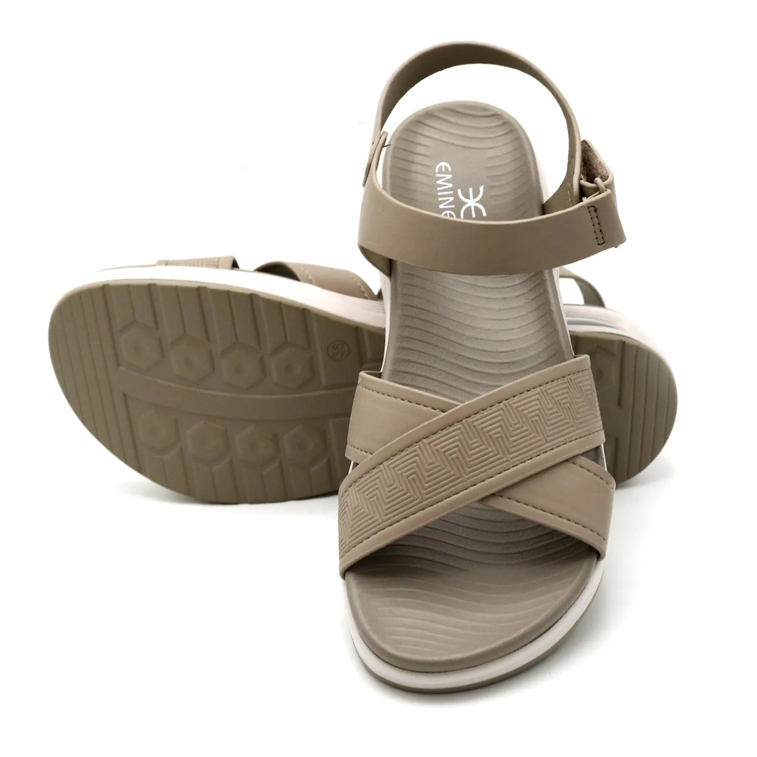Eminent Women's Softy Sandal - Grey