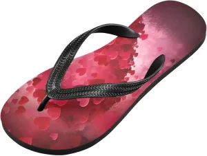 Flip Flop Sandal for Men Women Romantic Love Summer Thong Sandal Beach Water Shoes,XS