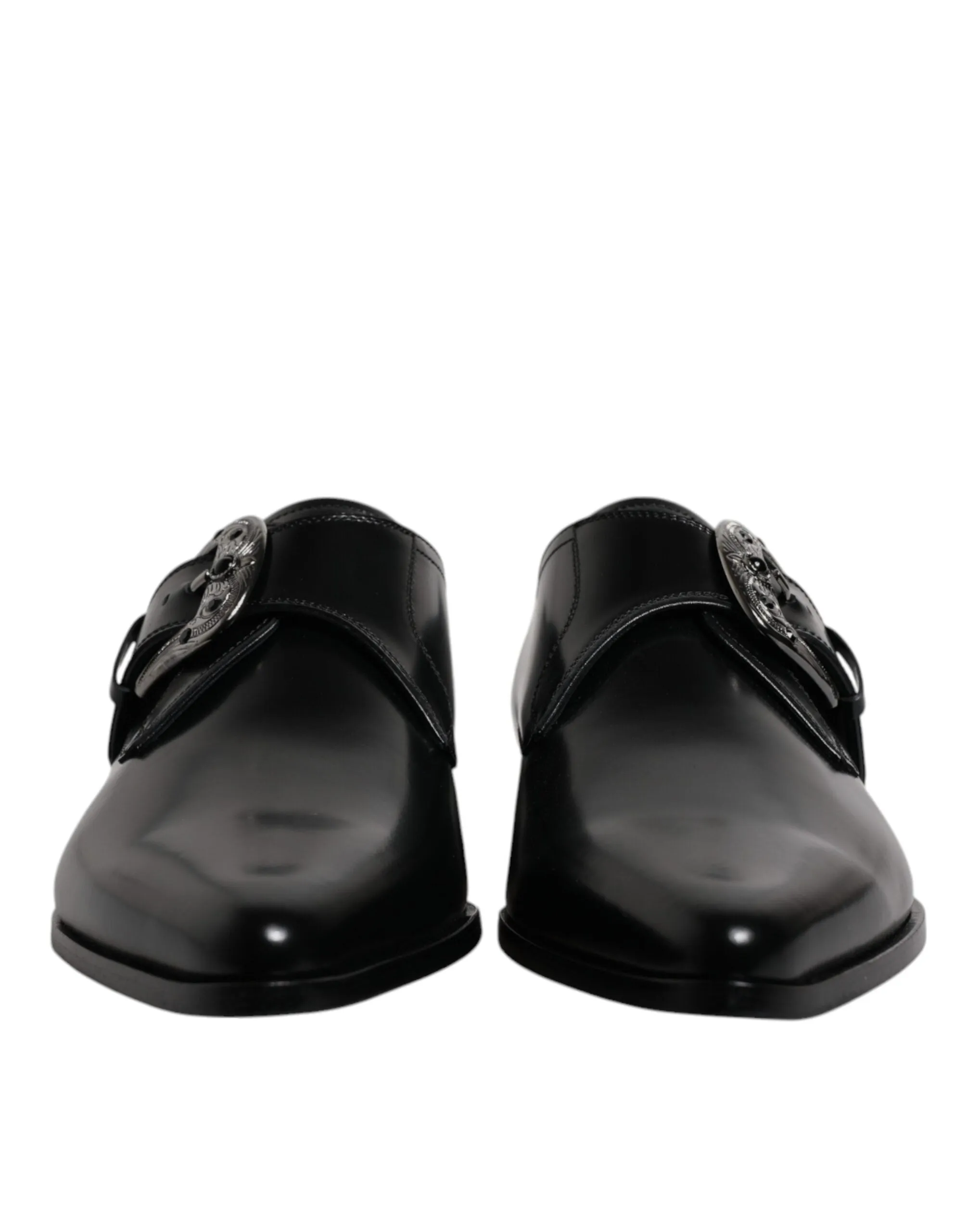 Formal & Derby Dolce Gabbana Shoes Monk Leather Big ticket savings Black Strap Only available now