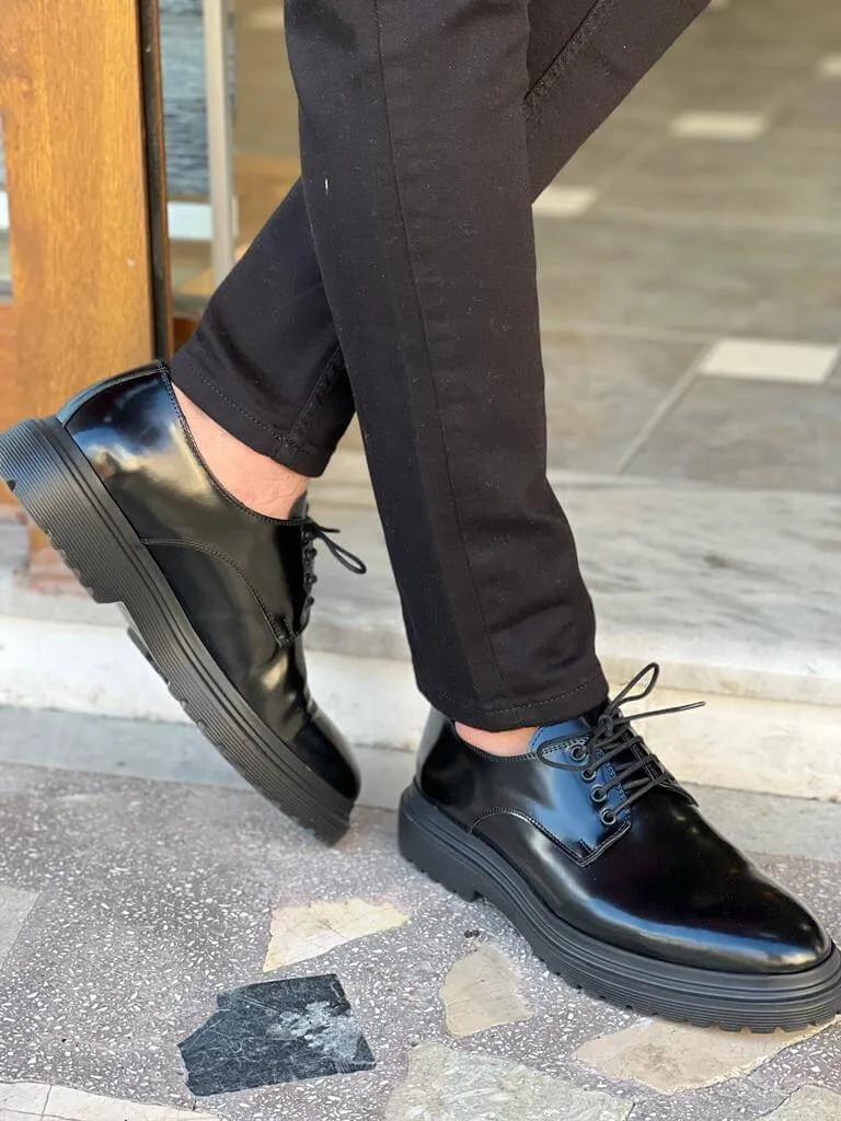 Formal Black Derby Shoe