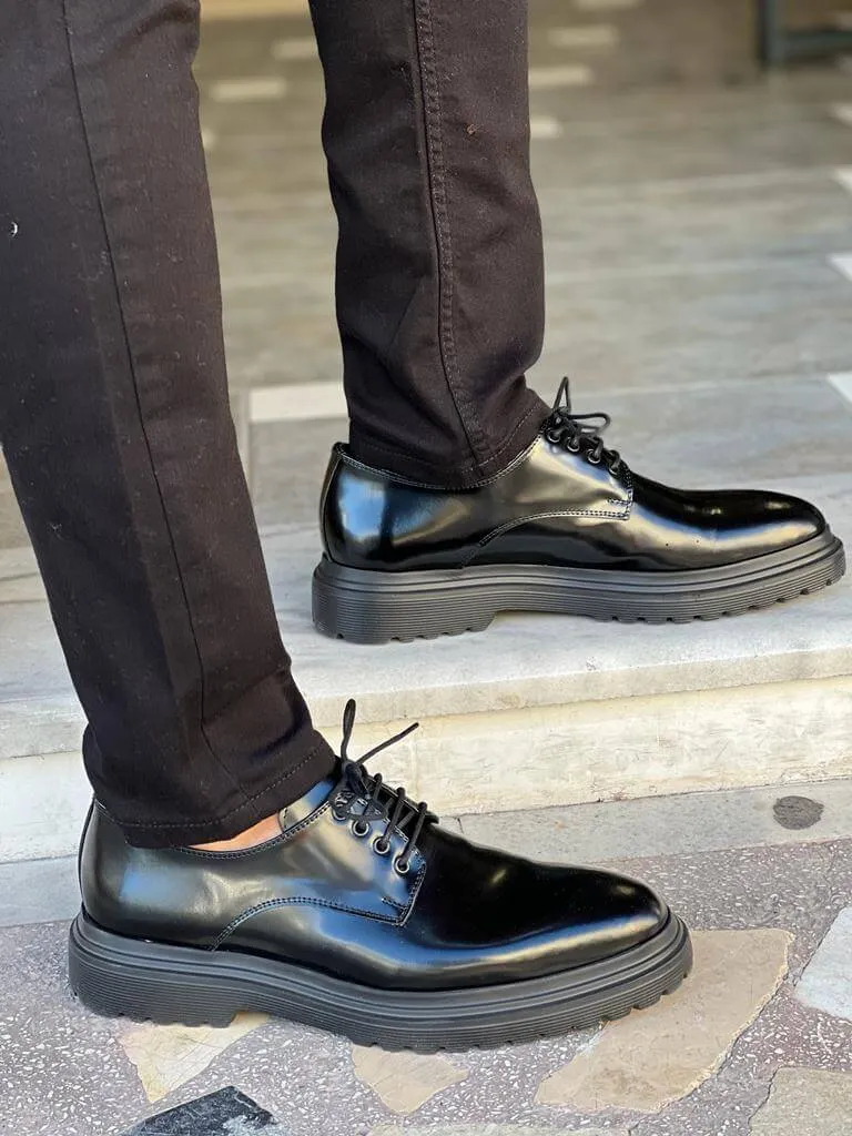 Formal Black Derby Shoe