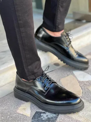 Formal Black Derby Shoe