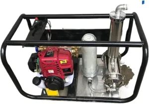 Gasoline Engine, Water Pump Type Outdoor Camping Water Purifier, Portable Emergency Outdoor Water Purifier