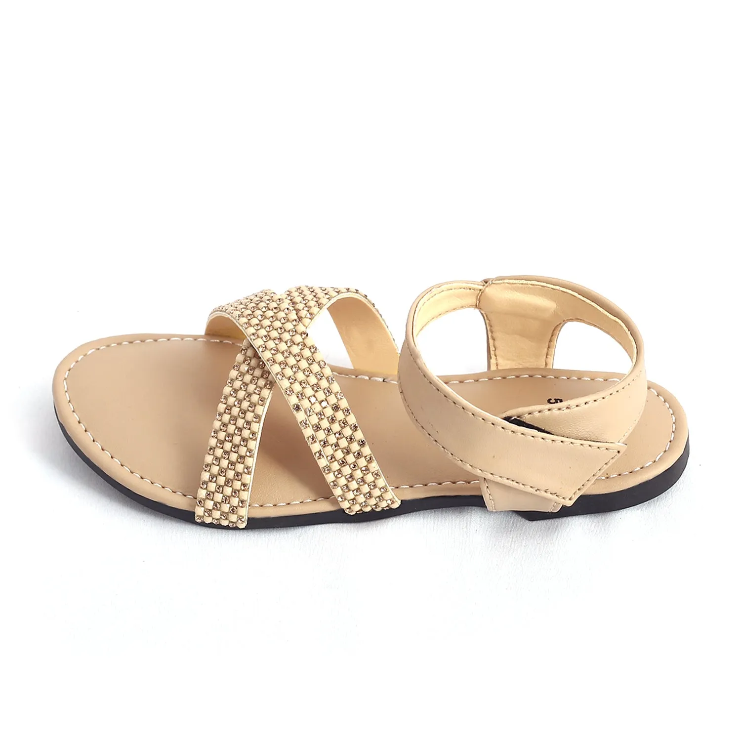 Girls Sandal - Fawn