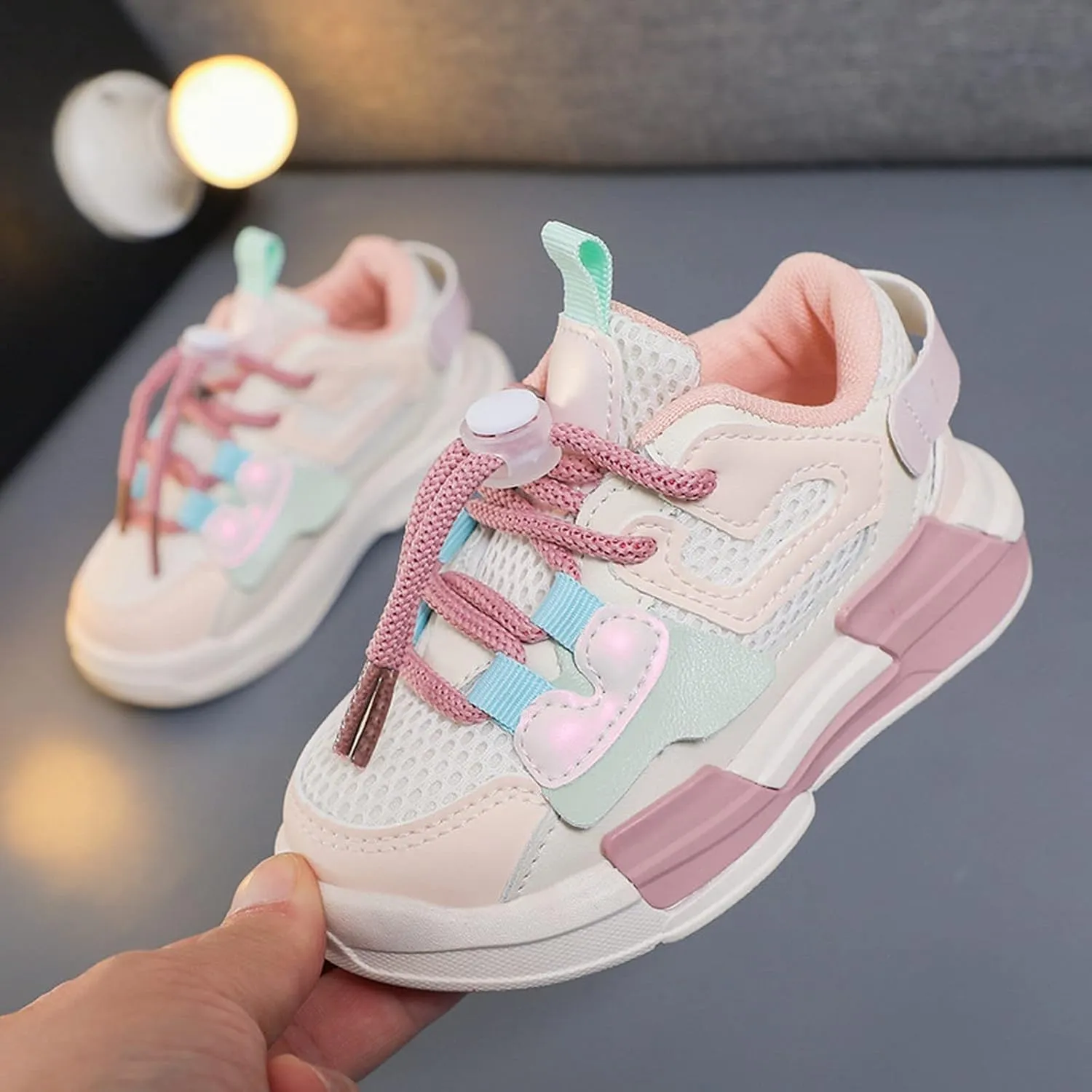 Girls Shoes Autumn and Winter Children's Sports Shoes Middle and Big Children's Sneakers Little Boy Size 9 Toddler Shoes