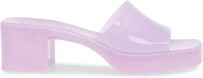 Harlin Strap Slide-On Heeled Rounded On-demand shipping Sandal Members-only Open Madden Lilac Toe Single Steve